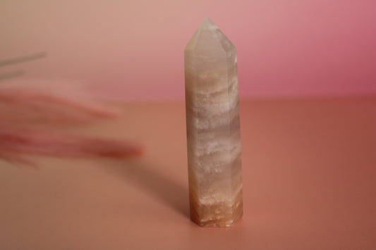 STRAWBERRY CALCITE BRISK SUNSET TOWER