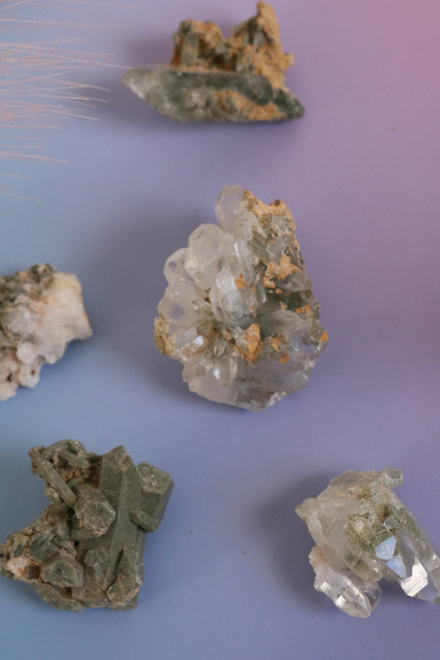GARDEN QUARTZ WITH CHLORITE 2