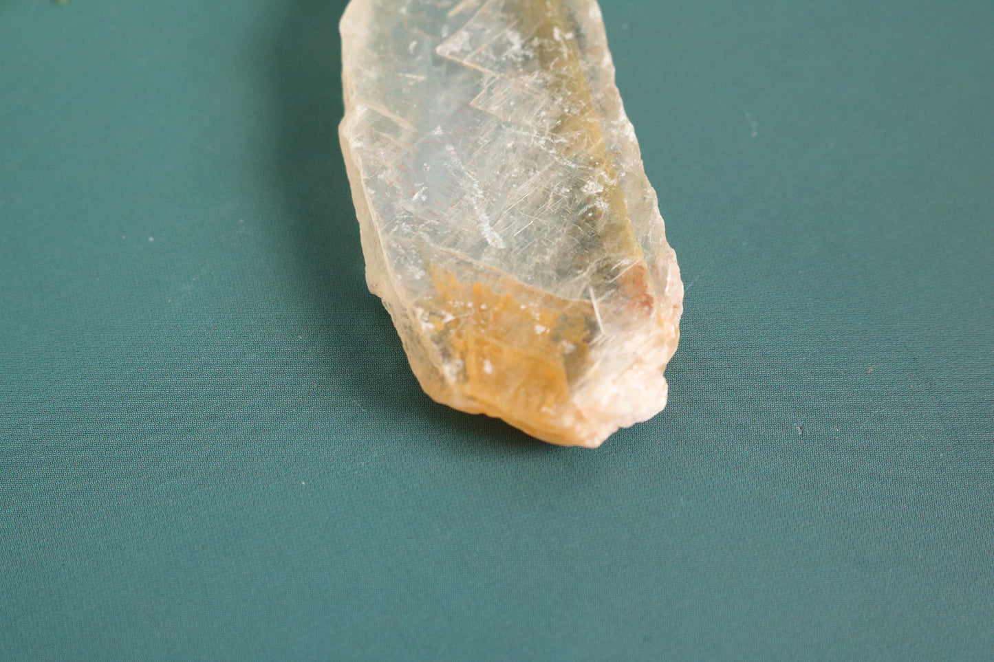 Selenite, natural, raw selenite mined in Utah small lens