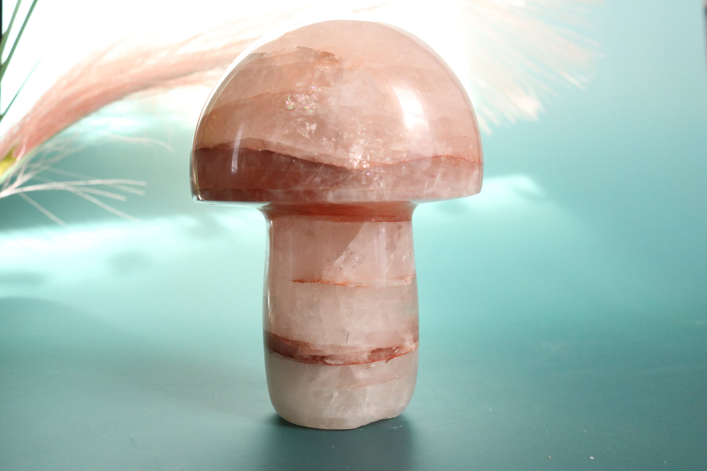 HEMATOID QUARTZ MUSHROOM