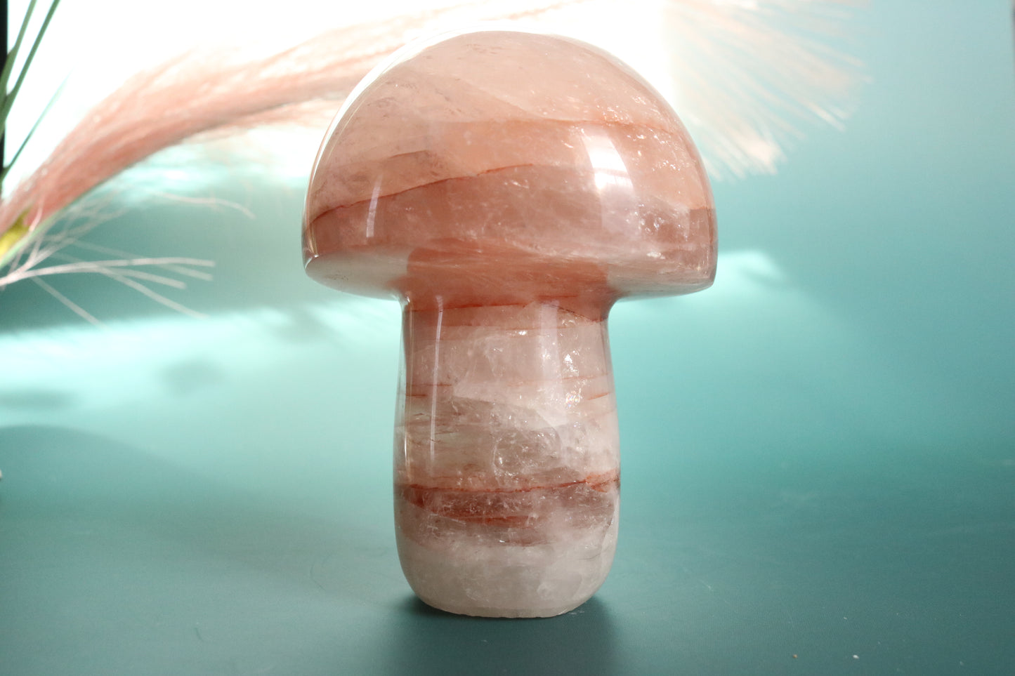 HEMATOID QUARTZ MUSHROOM