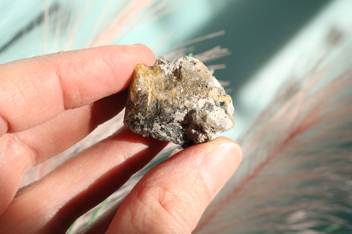 Rutile Quartz from Utah raw piece