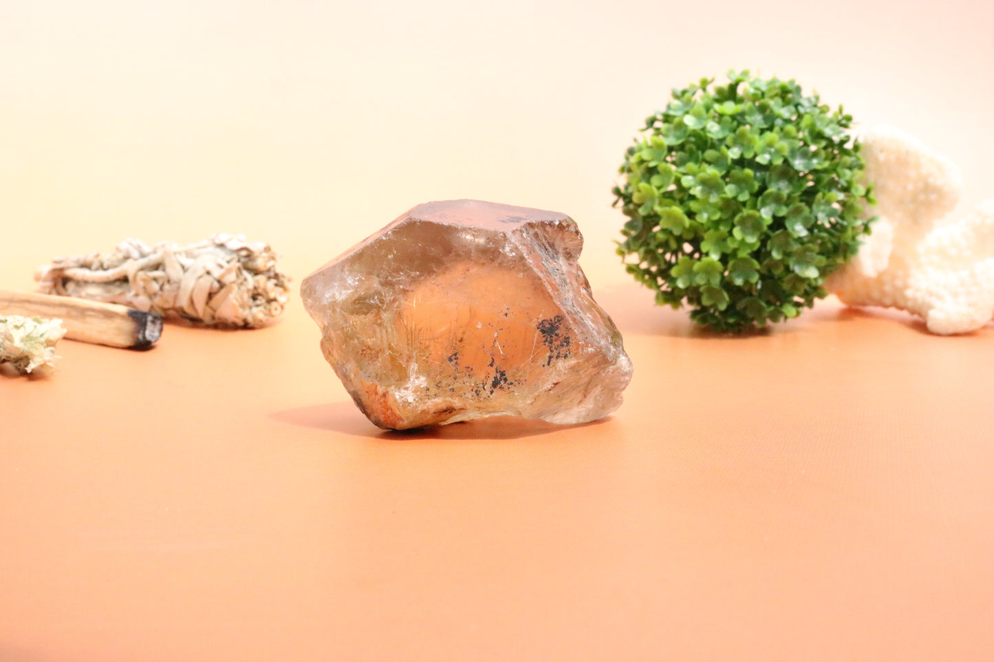 Rutile in Citrine Grade A Specimen