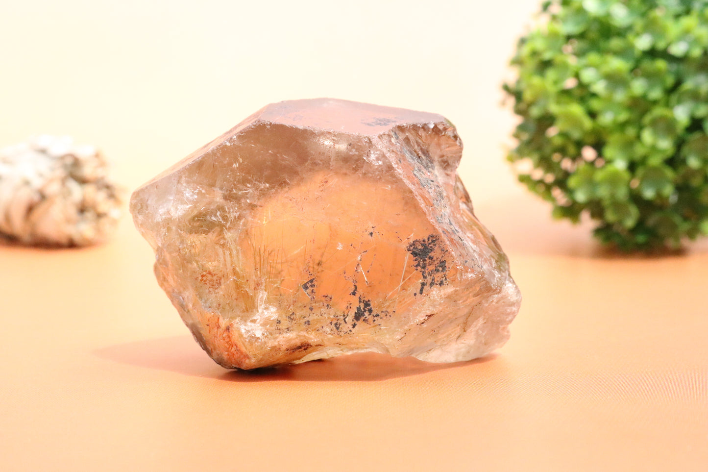 Rutile in Citrine Grade A Specimen