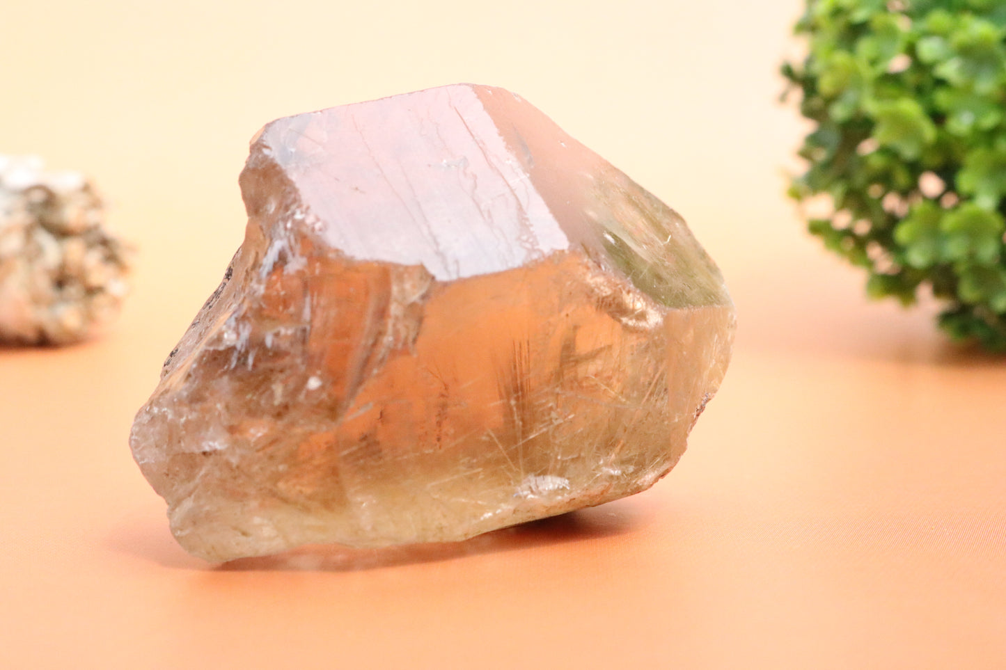 Rutile in Citrine Grade A Specimen