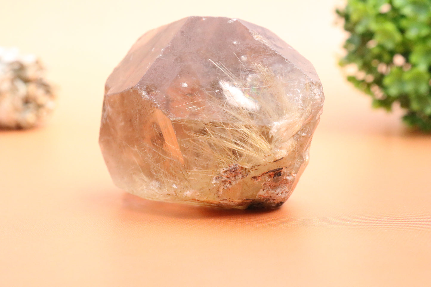 Rutile in Citrine Grade A Specimen