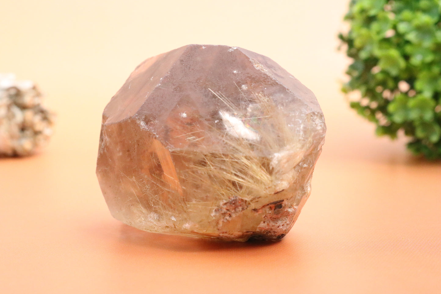 Rutile in Citrine Grade A Specimen