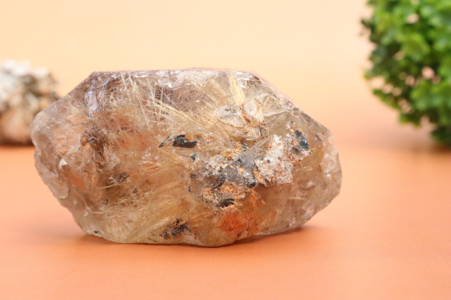 Rutile in Citrine Grade A Specimen