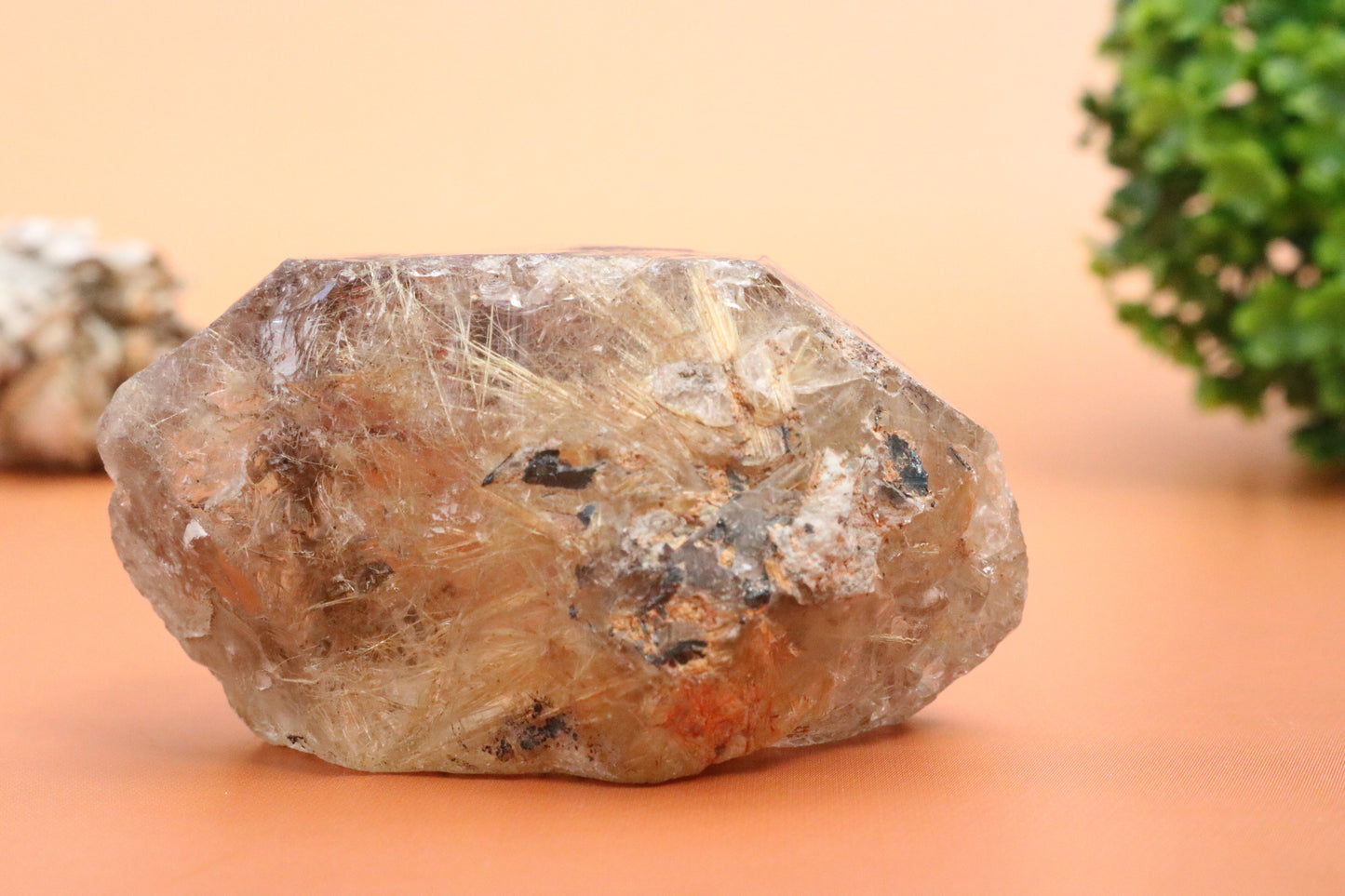 Rutile in Citrine Grade A Specimen