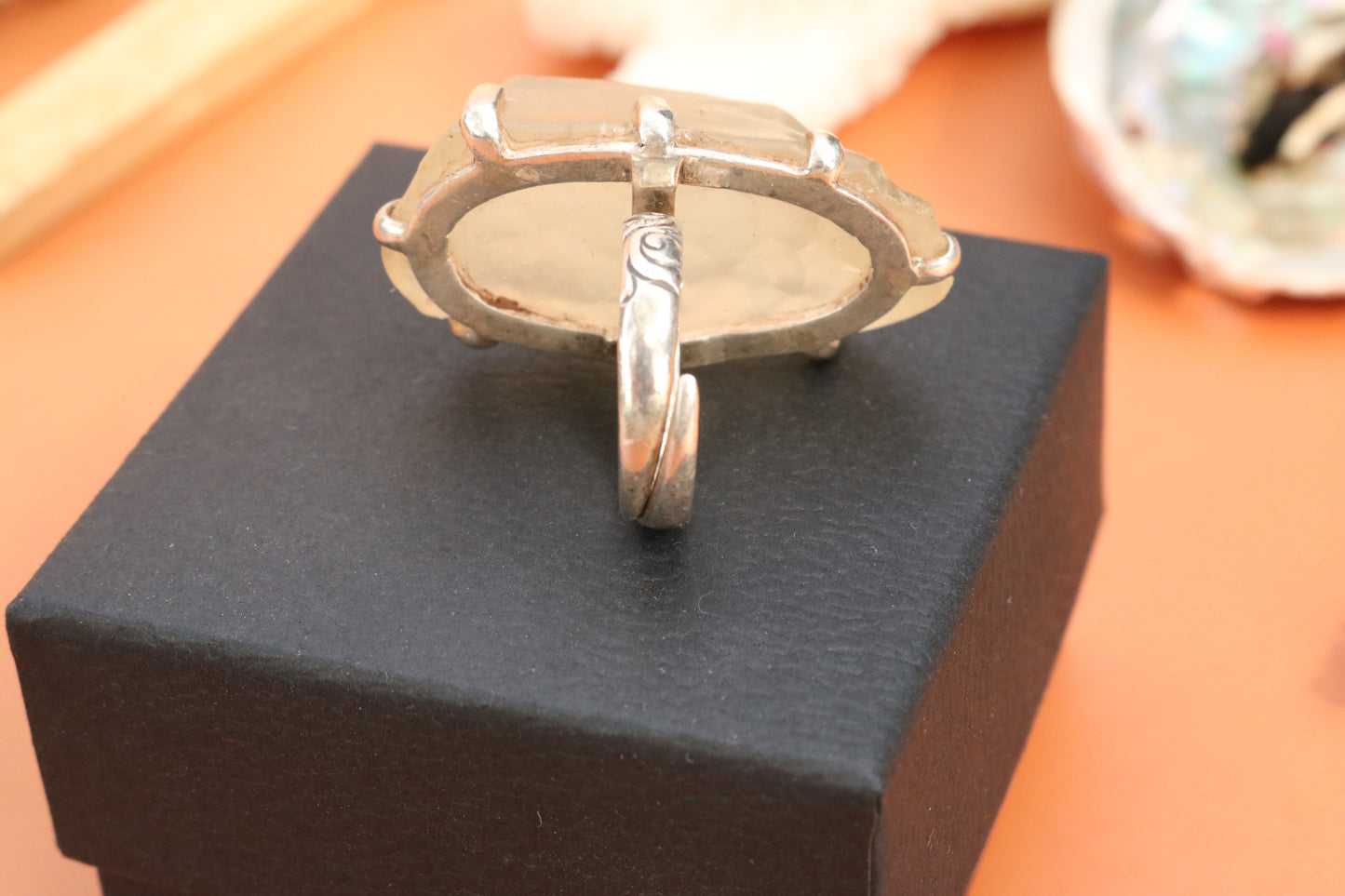 Libyan Desert Glass Ring