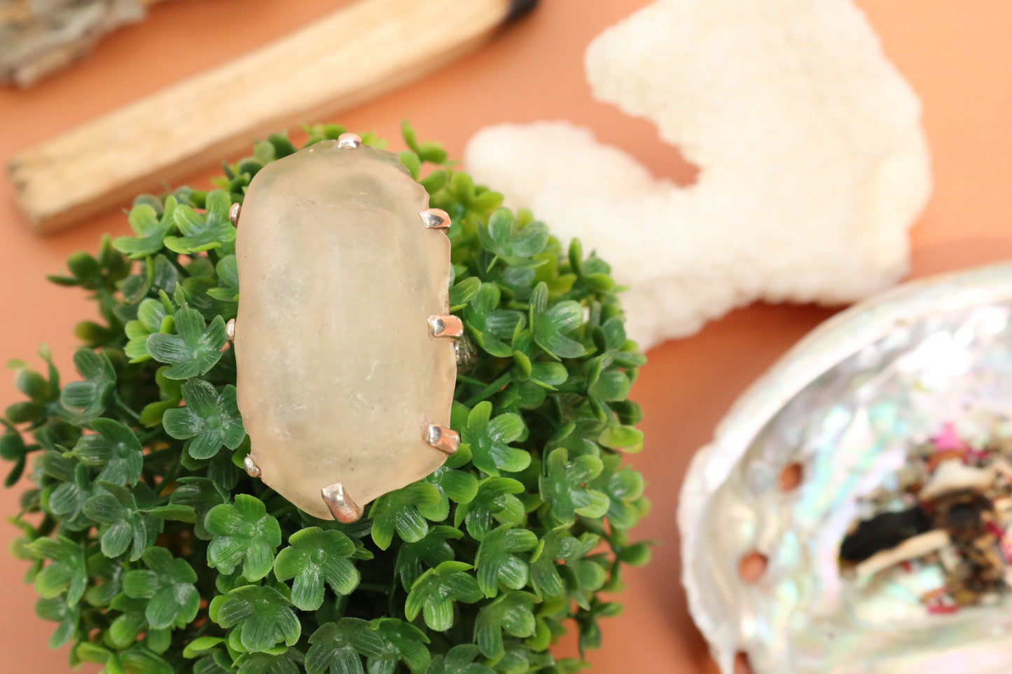 Libyan Desert Glass Ring