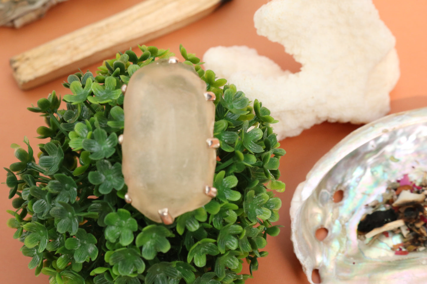 Libyan Desert Glass Ring