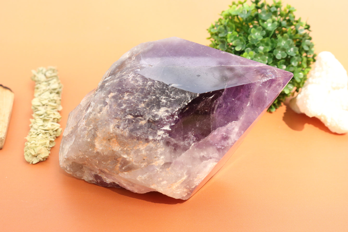 large amethyst point scepter