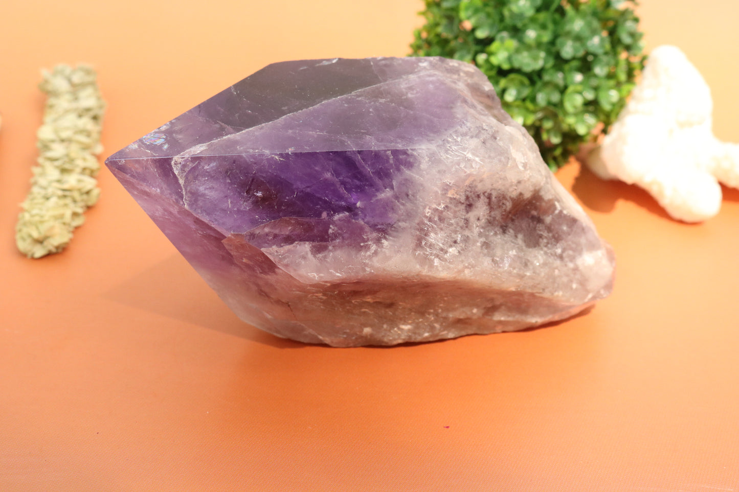 large amethyst point scepter