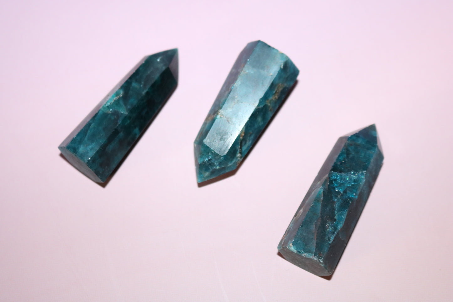 Blue Apatite mini tower, mini ritual towers