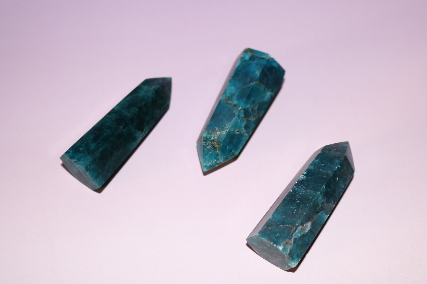 Blue Apatite mini tower, mini ritual towers