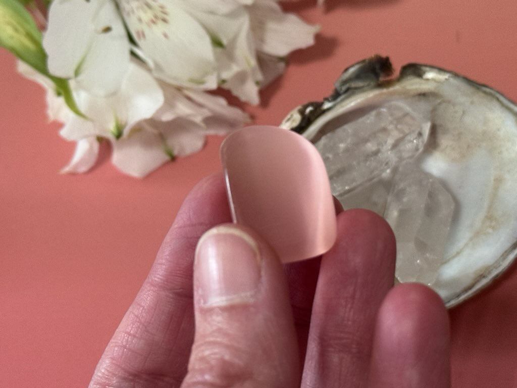 Cat's Eye Rose Quartz tumble