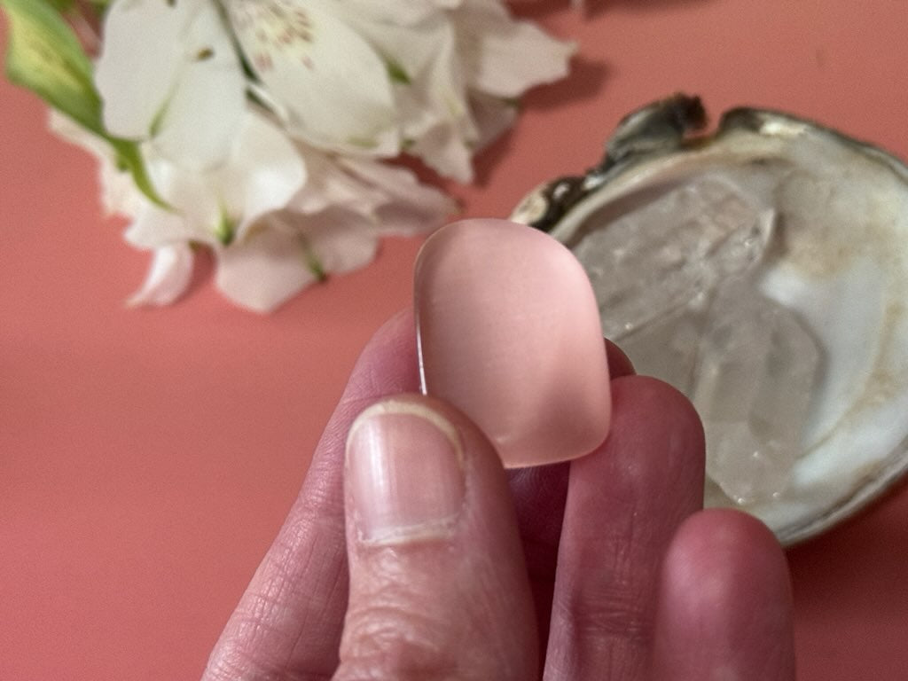 Cat's Eye Rose Quartz tumble