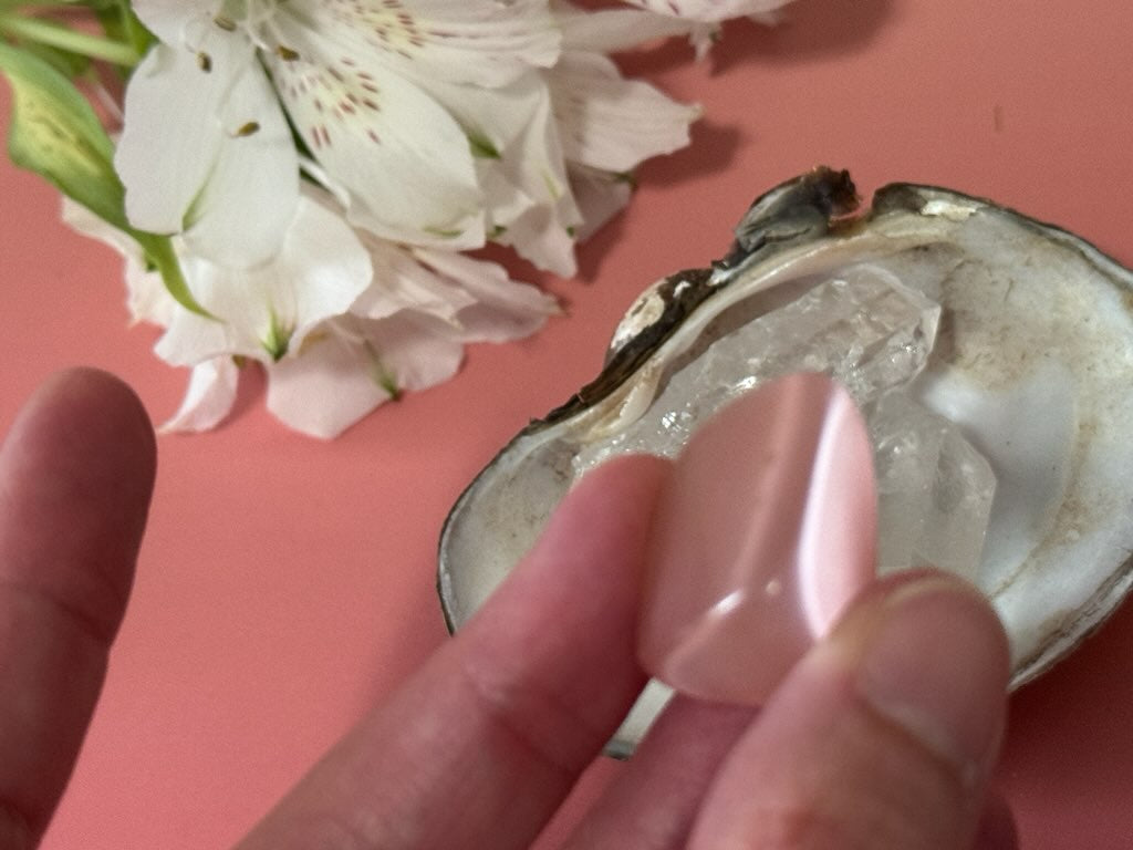 Cat's Eye Rose Quartz tumble