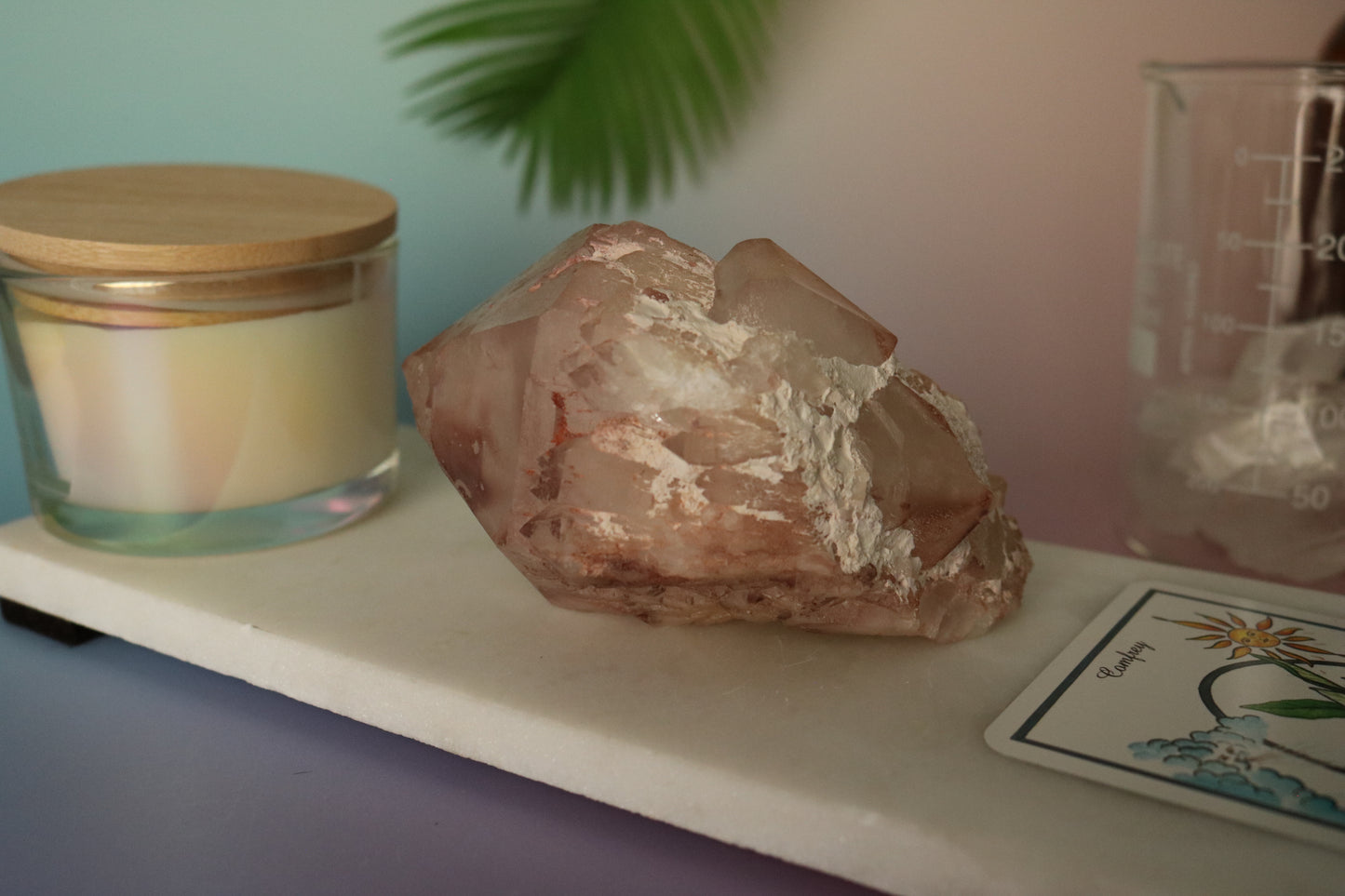 Lithium Candle Quartz Peak