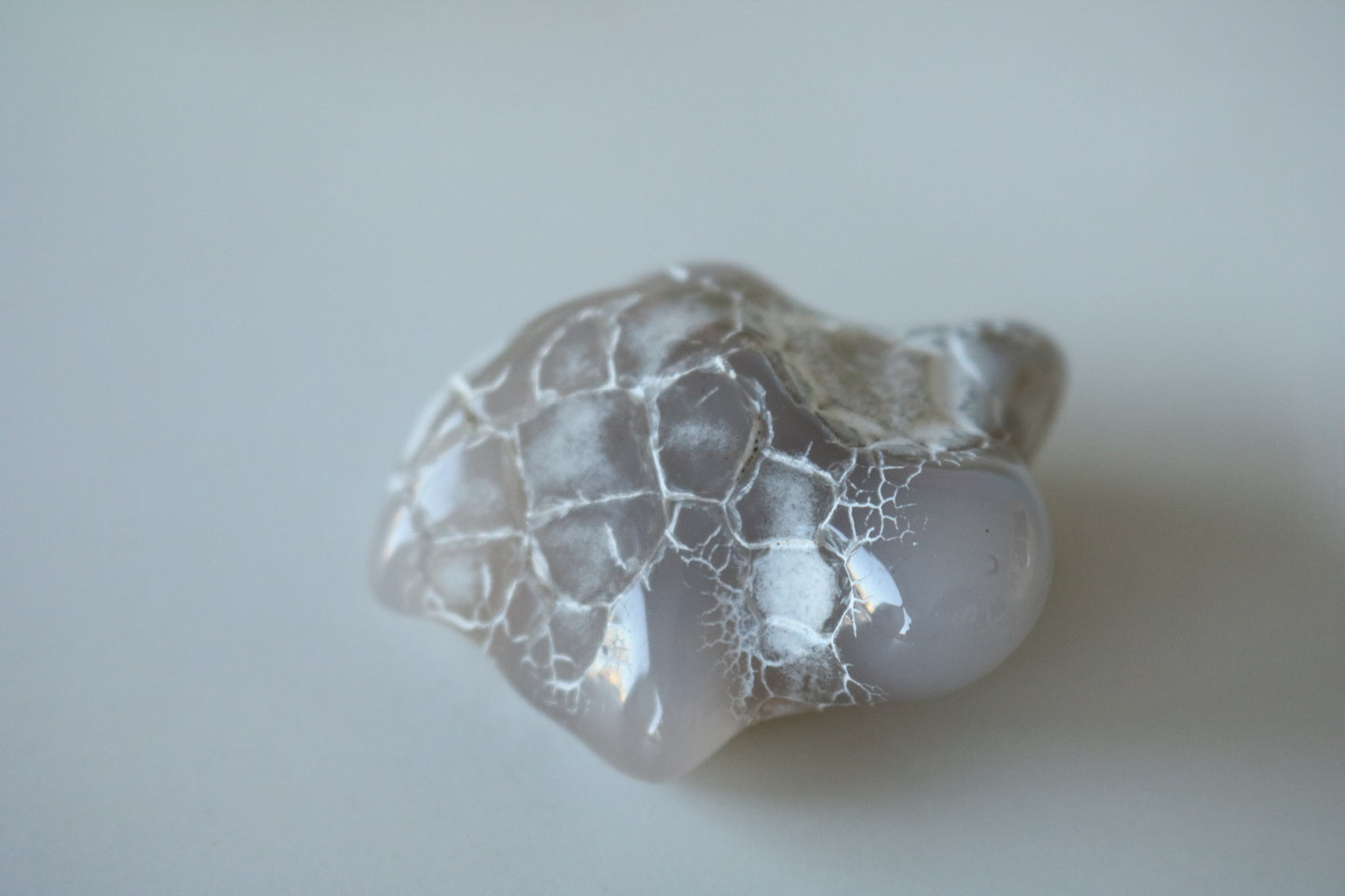 SNAKESKIN AGATE PEBBLE