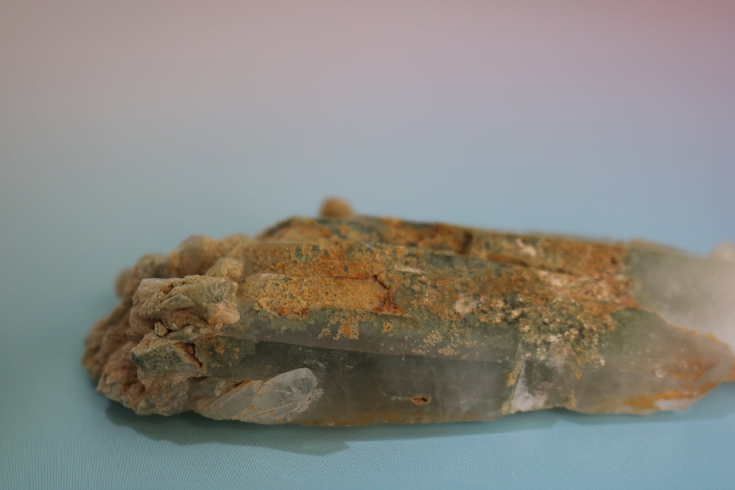 HIMALAYAN INCLUSION QUARTZ - FADEN WAND