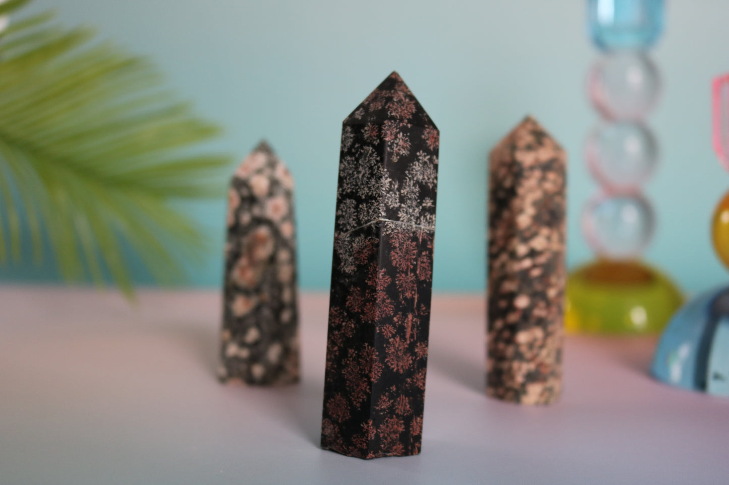 PLUM BLOSSOM JASPER TOWER