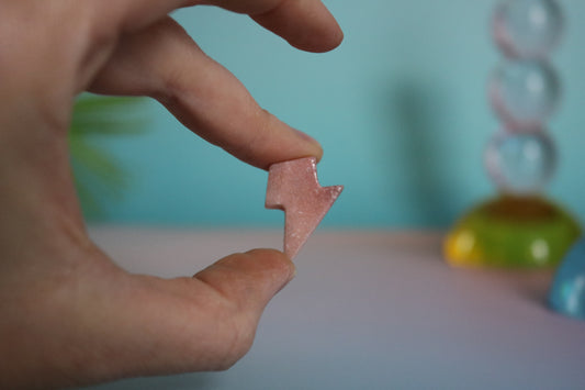 PINK AMETHYST THUNDERBOLT