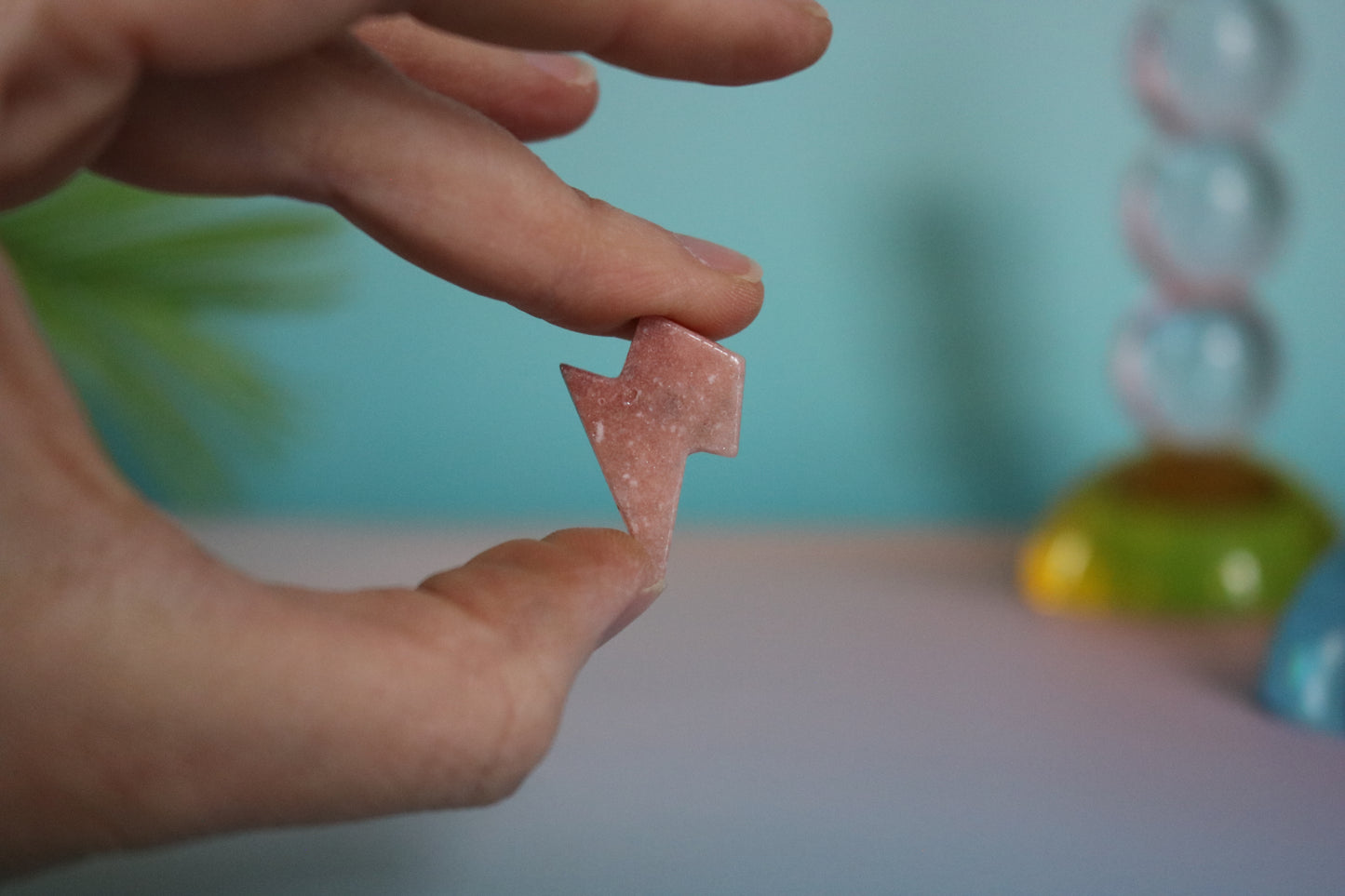 PINK AMETHYST THUNDERBOLT