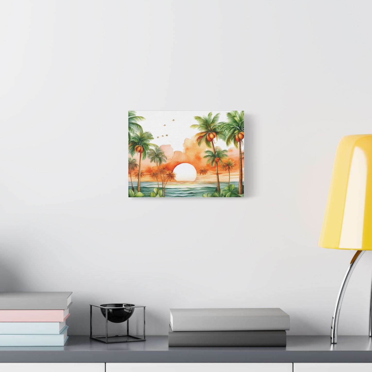 Tropical Sunset Canvas Print | Relaxing Home Decor, Beach Vibes Art, Ideal Gift for Nature Lovers, Wall Art for Living Room, Summer [...]