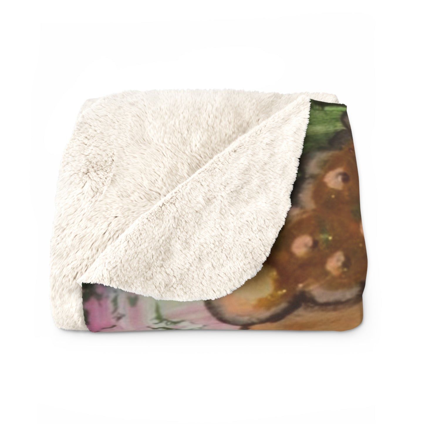 BUDDHA SHERPA FLEECE BLANKET