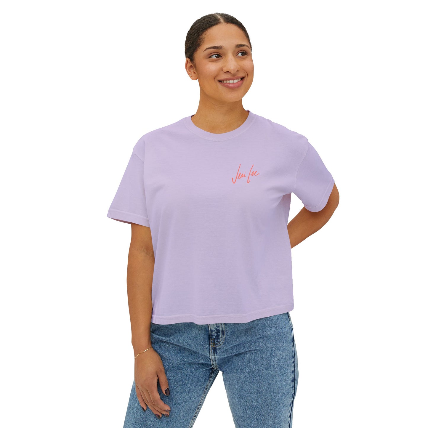 To Rather Be Surfing Boxy Tee — Women's Surf Floral Crop T-Shirt