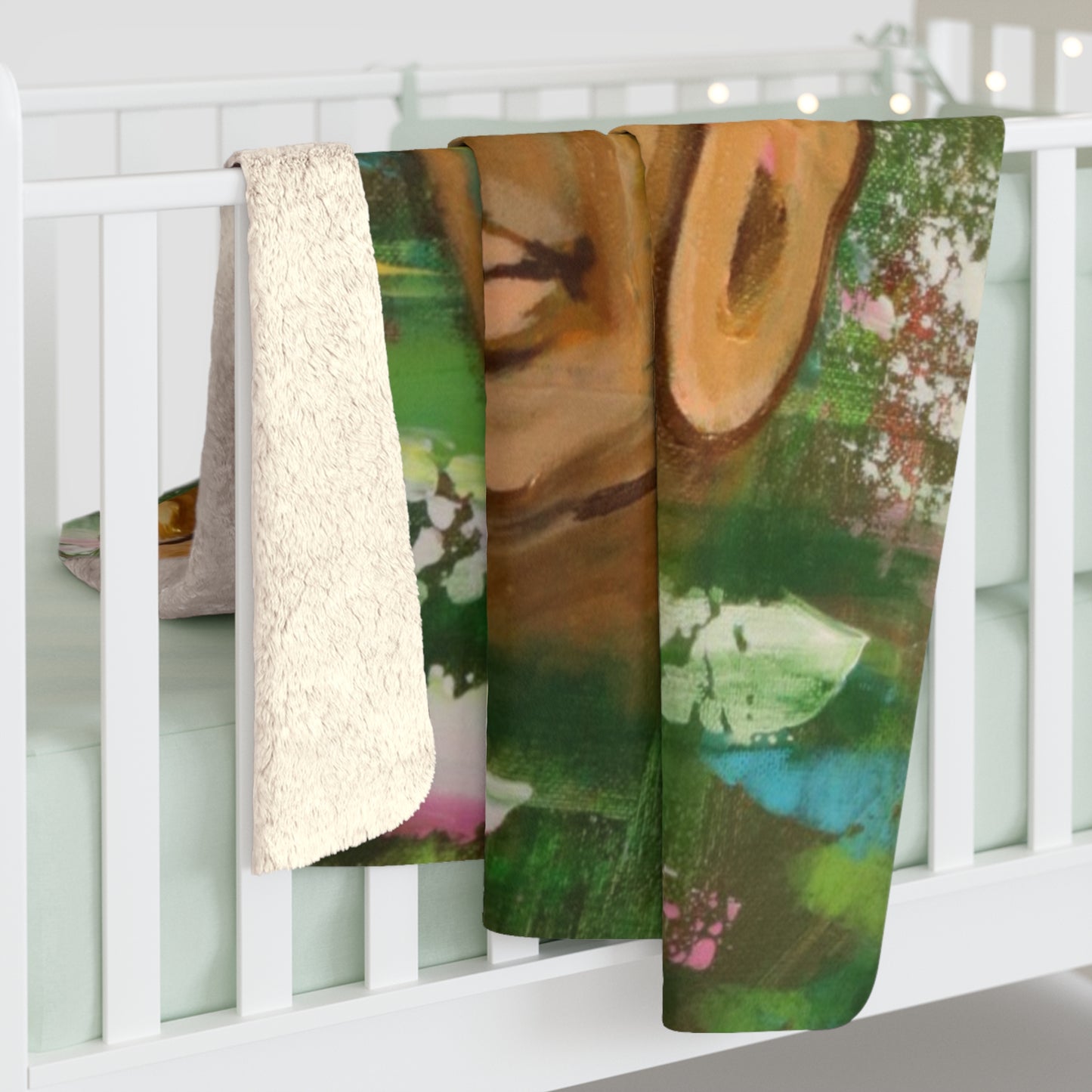 BUDDHA SHERPA FLEECE BLANKET