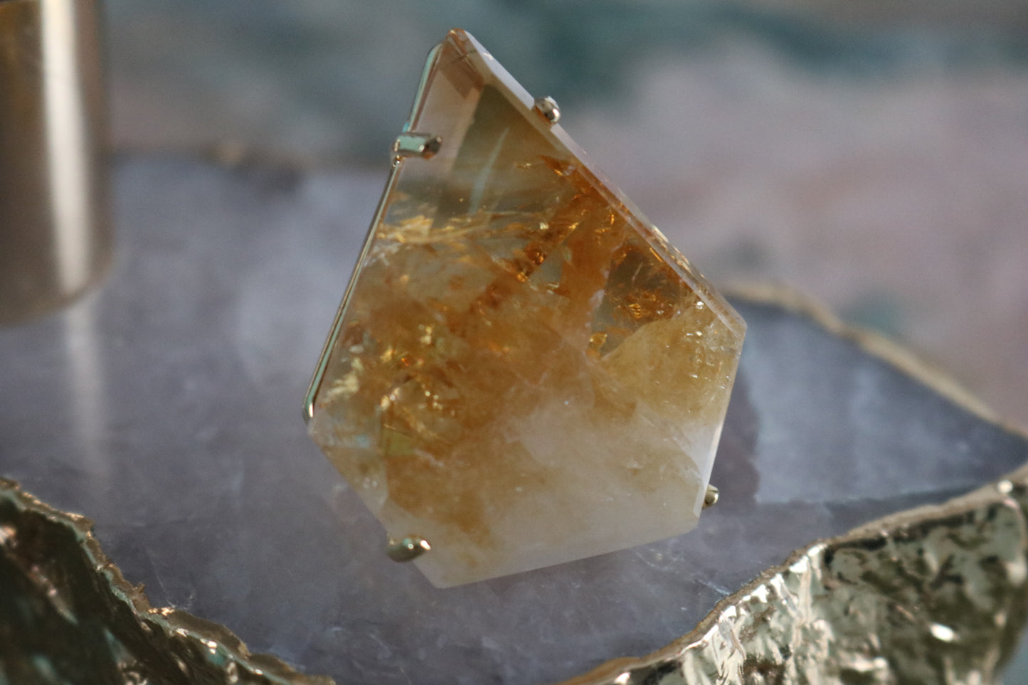 CITRINE BADA RING