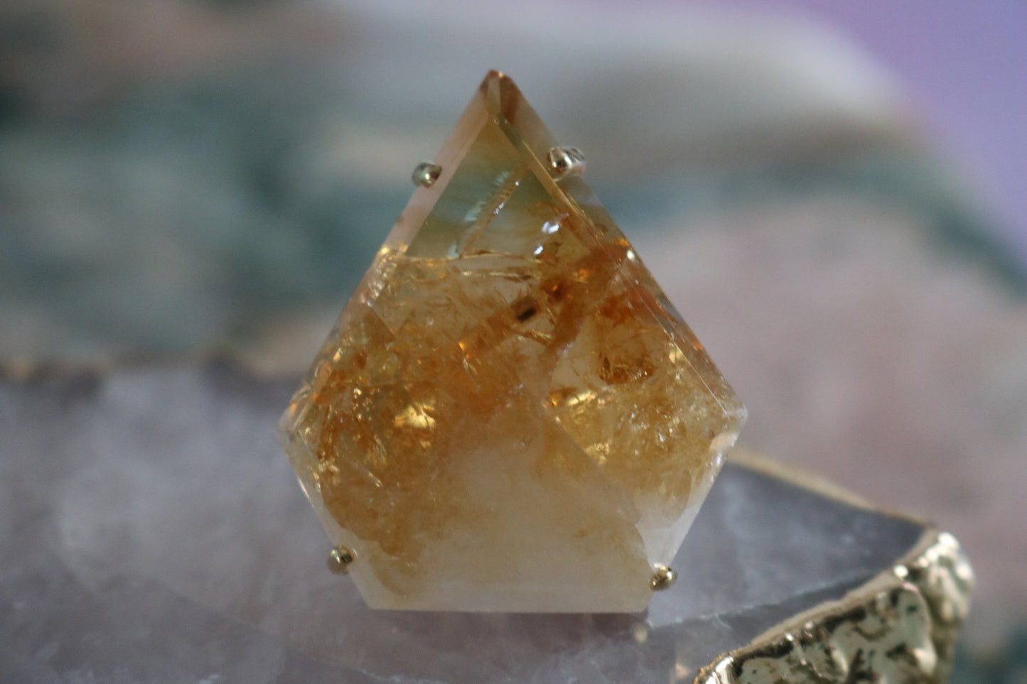 CITRINE BADA RING