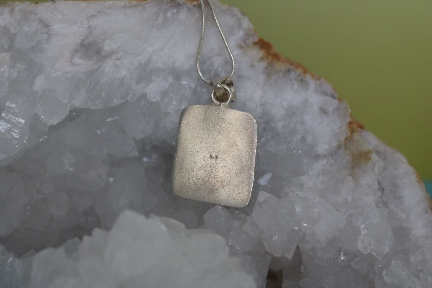 LARIMAR *RARE* SQUARE NECKLACE