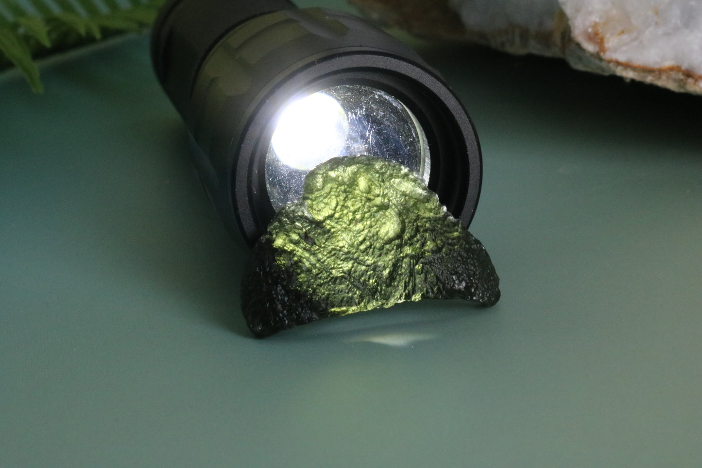 MOLDAVITE MOON