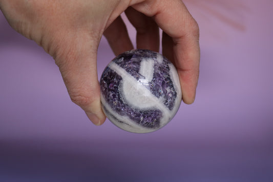 MUMMY AMETHYST SPHERE