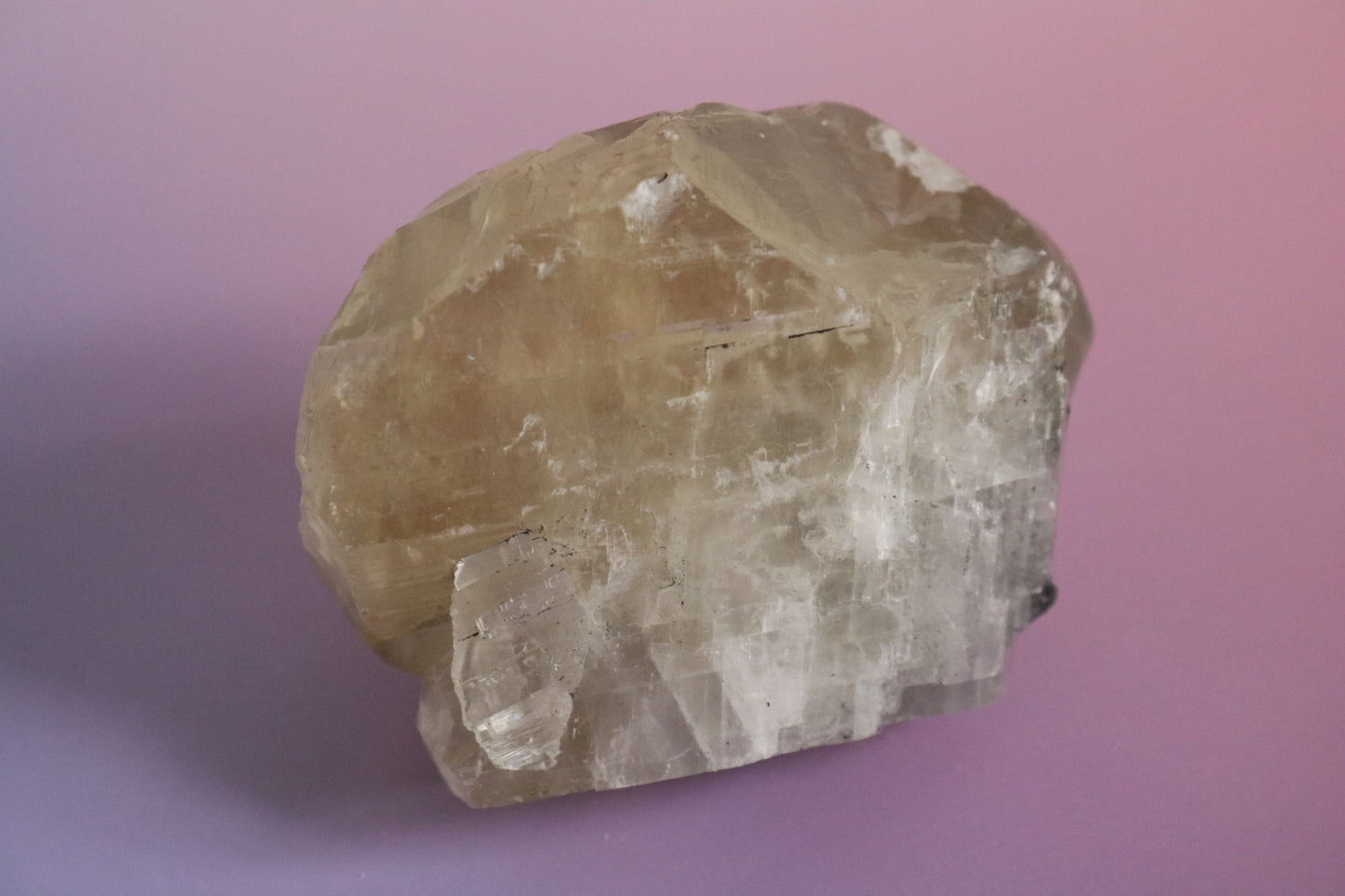 YELLOW CALCITE LARGE CHUNK