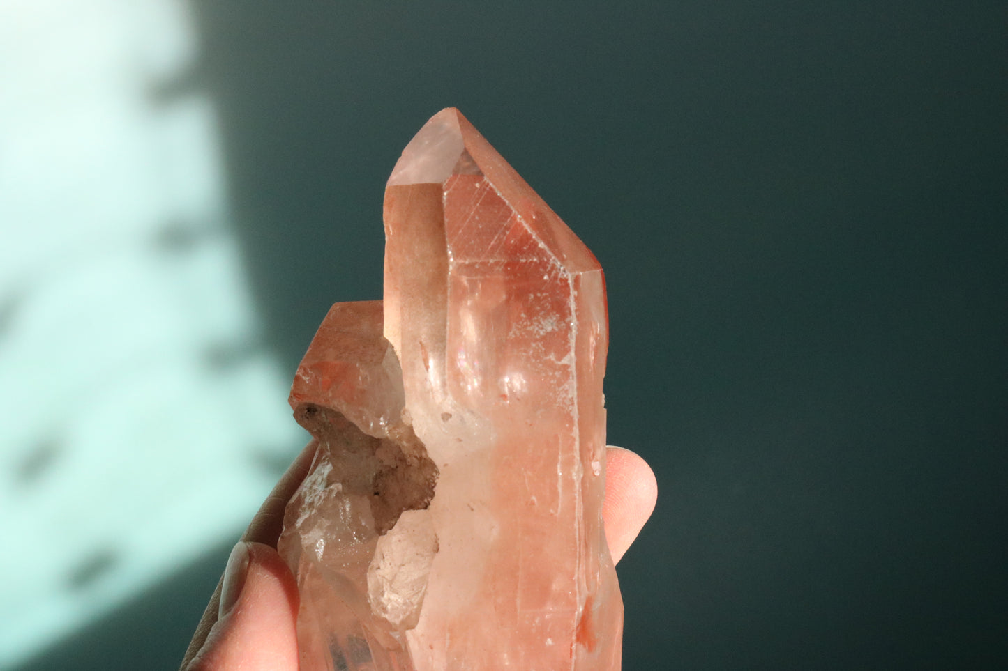Pink Lemurian Quartz (Brazil) Wand