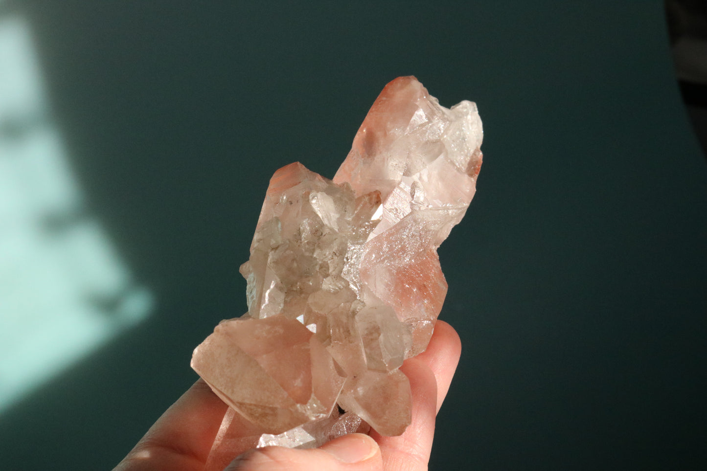 Pink Lemurian Quartz (Brazil) Wand