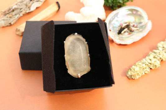 Libyan Desert Glass Ring