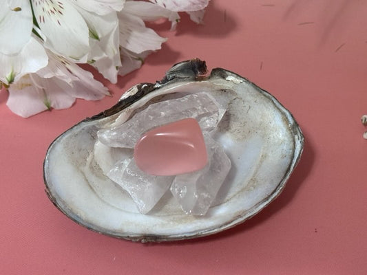 Cat's Eye Rose Quartz tumble