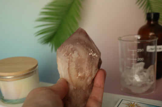 Lithium Candle Quartz Peak