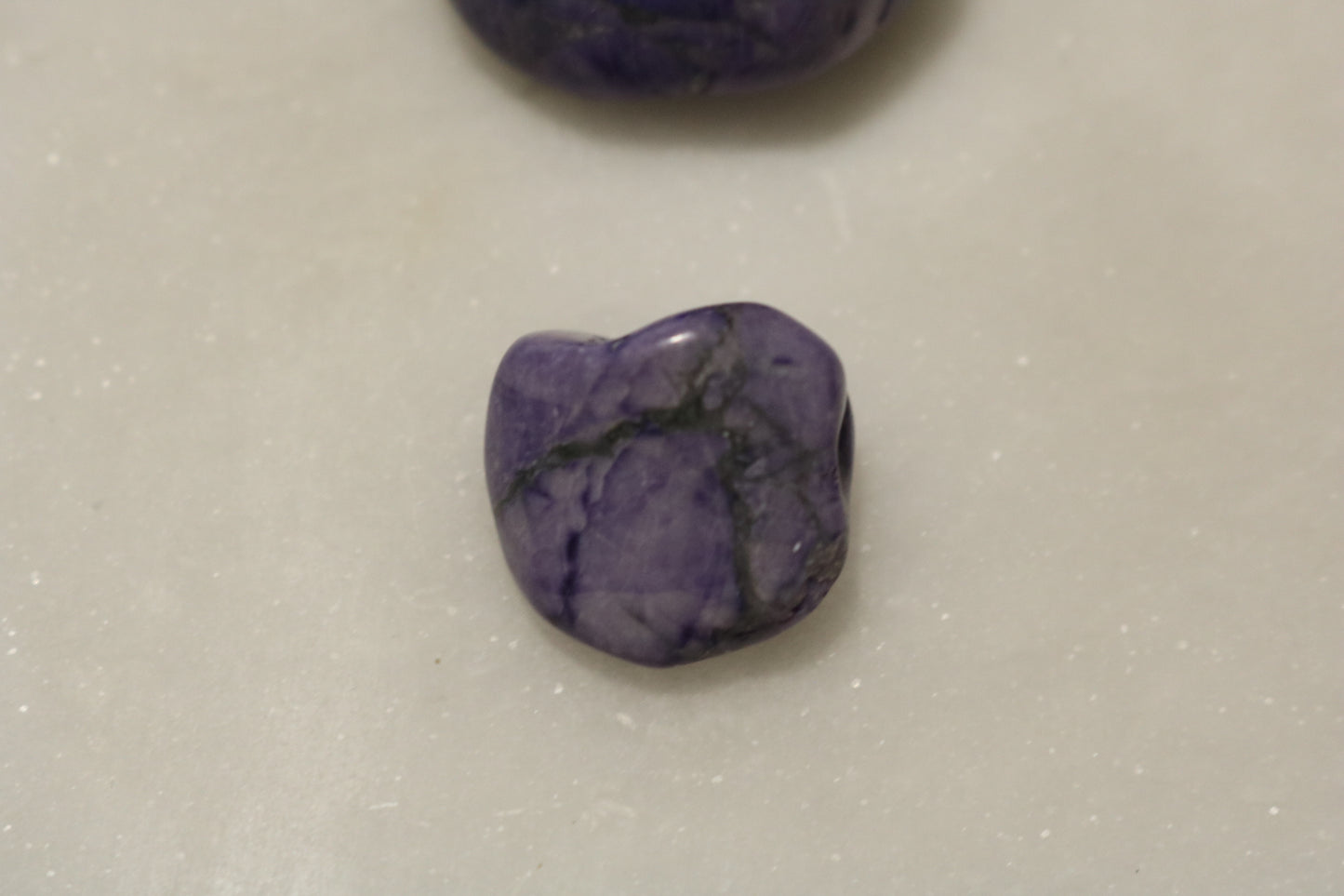 CHAROITE PEBBLE, rare mineral 2