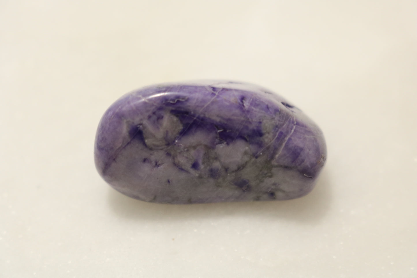 CHAROITE PEBBLE, rare mineral