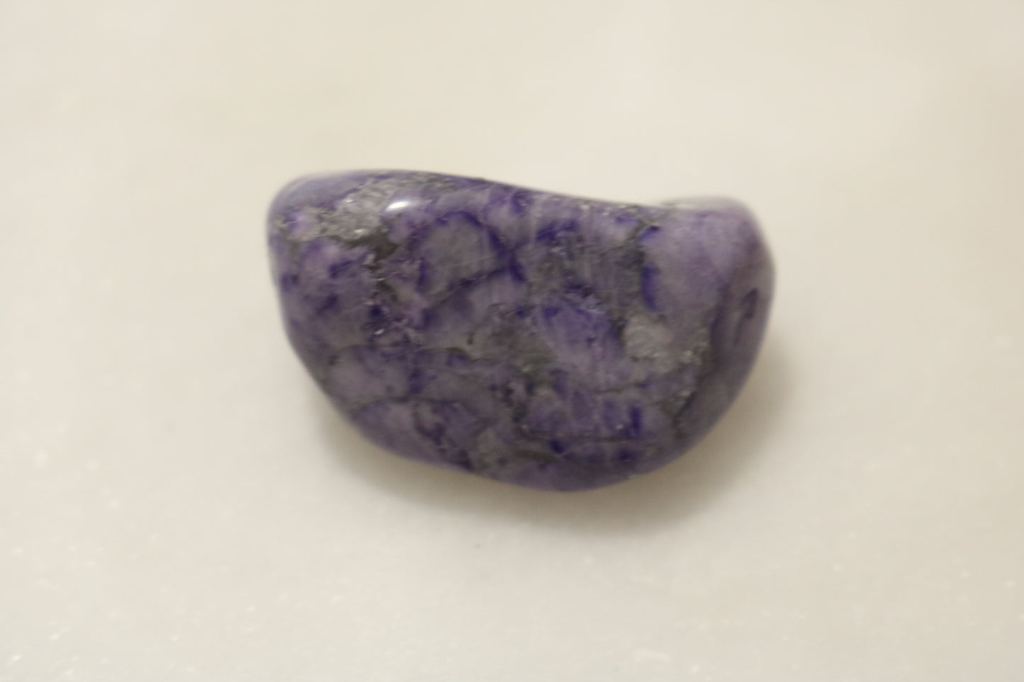 CHAROITE PEBBLE, rare mineral