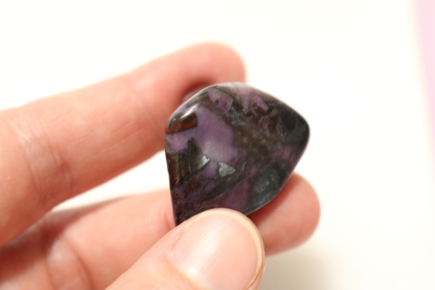 SUGILITE PEBBLE, rare mineral
