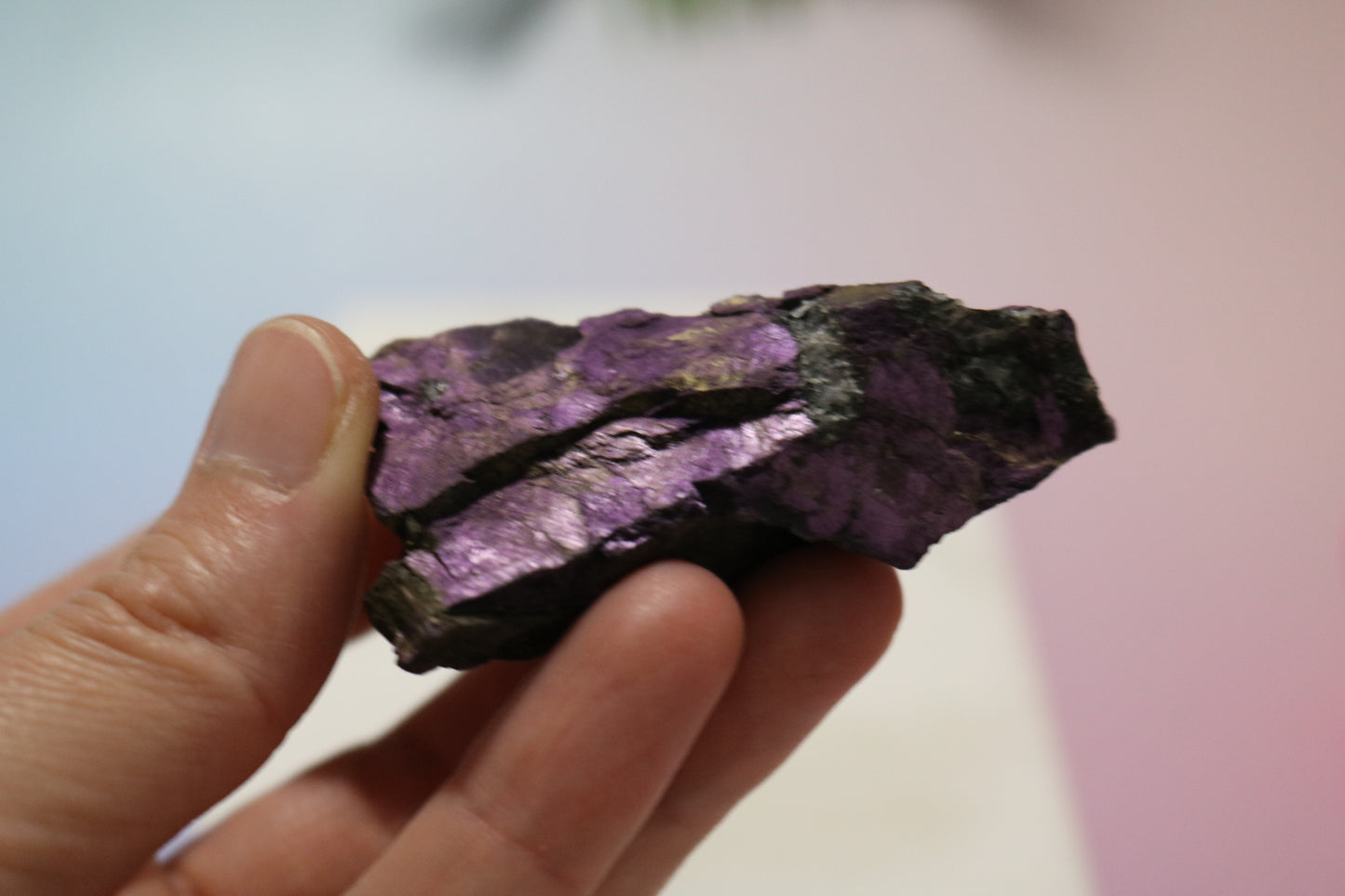 Purpite, raw chunk