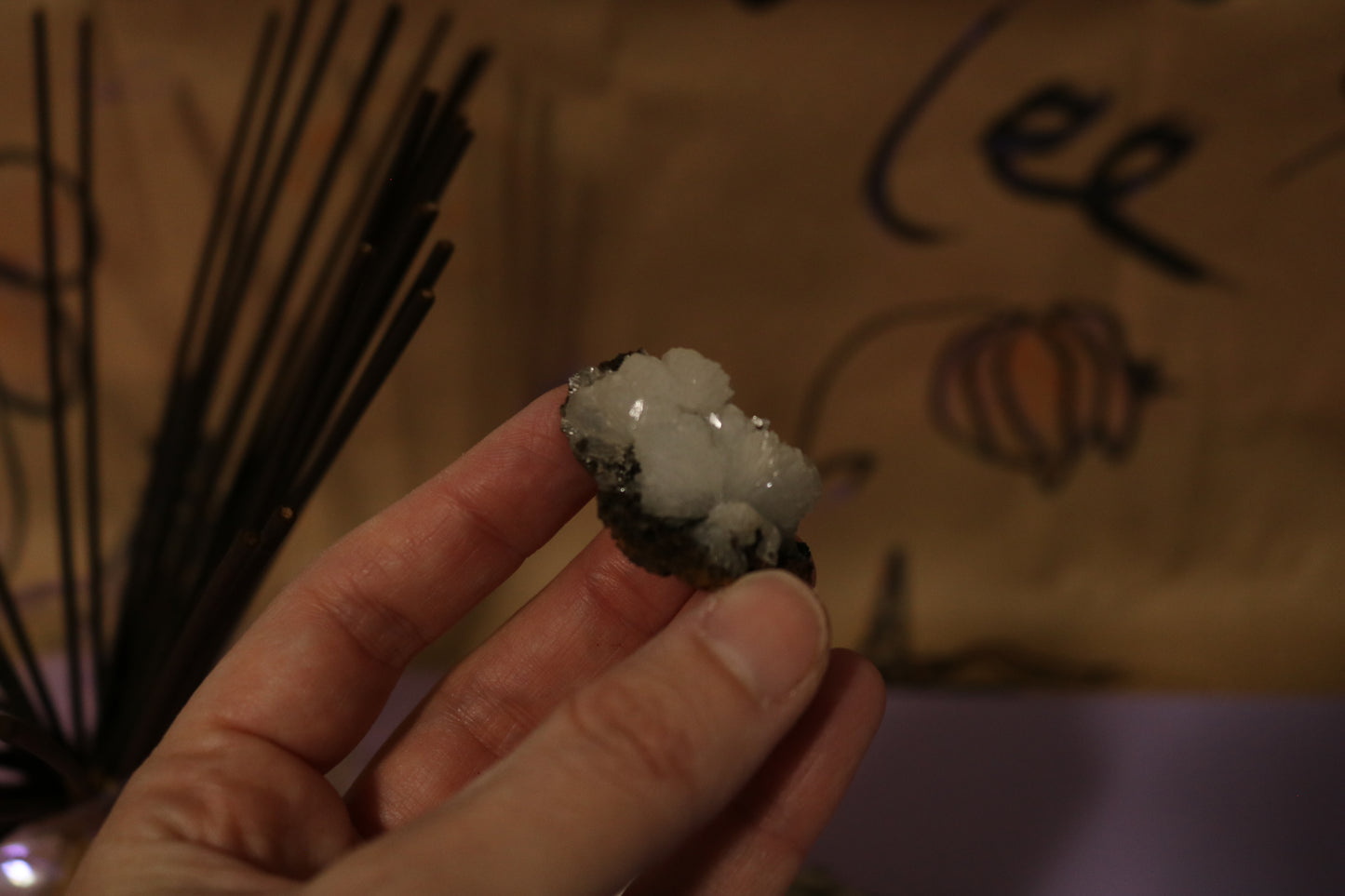 HEMIMORPHITE CLUSTER, WHITE